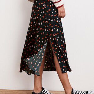 Velvet by Graham and Spencer Titiana Floral Midi Skirt. Size Medium